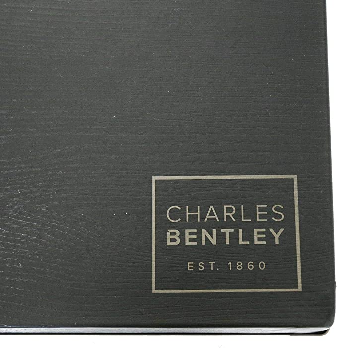 Charles Bentley Large Outdoor Plastic Storage Box 490L - Grey & Black