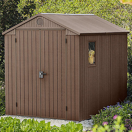 Keter Darwin Shed 6 x 8ft - Brown