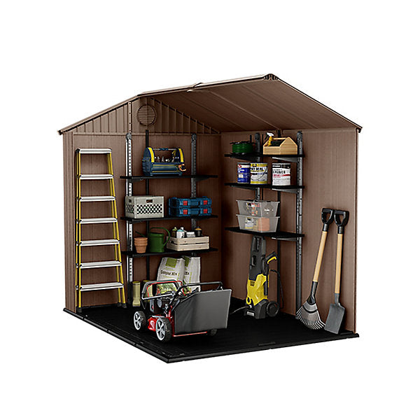 Keter Darwin Shed 6 x 8ft - Brown