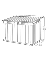 Keter Store It Out Premier Jumbo Garden Shed 2020L - Grey